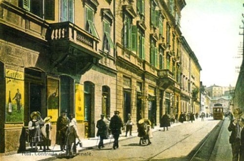 ADV in the city centre of Pola
